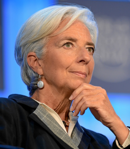 IMF Director Christine Lagarde