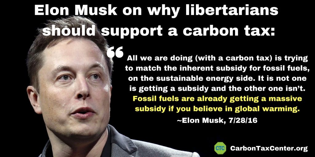 Elon Musk carbon tax meme _ 2 aug 2016