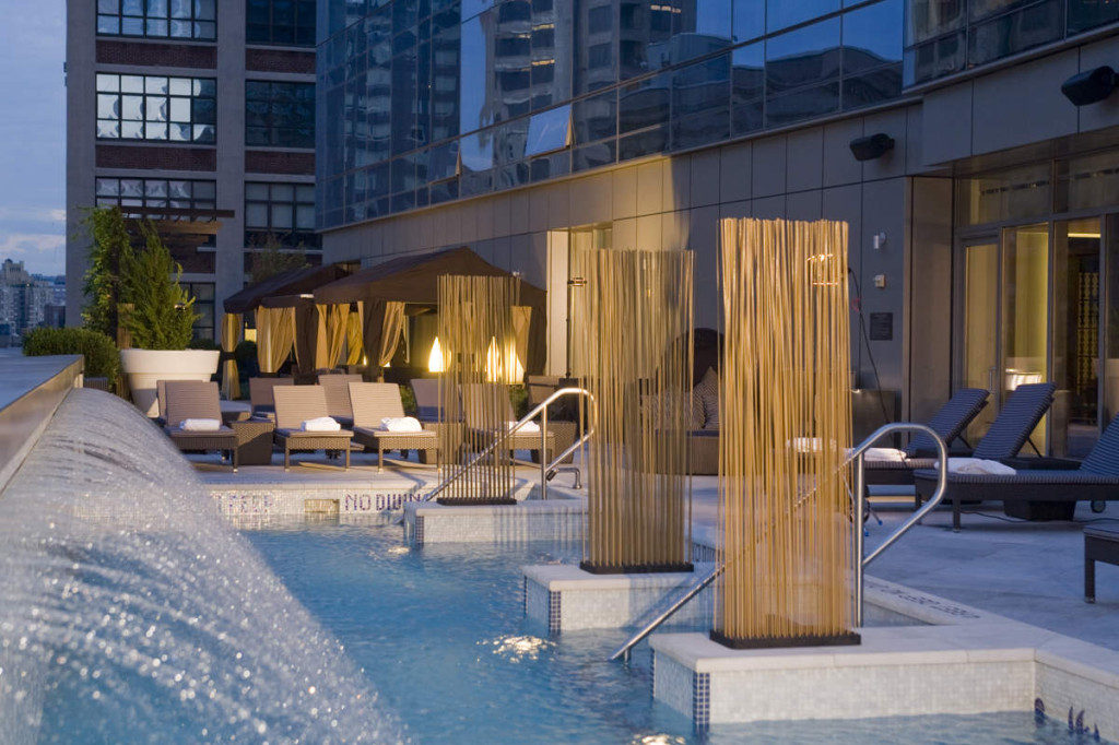 The spa in Trump SoHo, a hotel ranked in the top 1% in carbon emissions in its class. Photo from Luxury Travelers Guide.