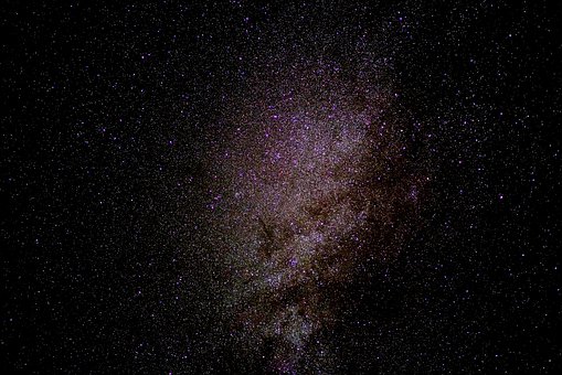 Milky Way. Photo by Hans Braxmeier, via Pixabay.